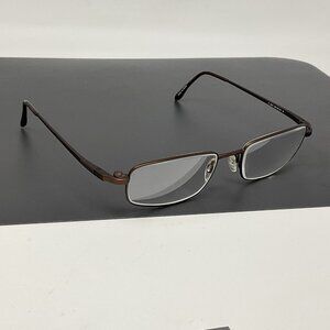 Easy Clip Large Eyeglasses Frame S 2475 10 56-19 145 Brown